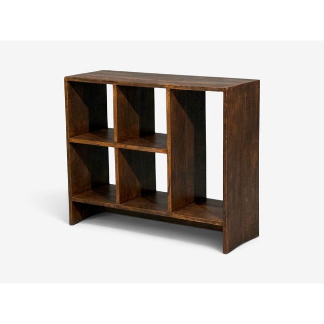 Pierre Jeanneret, 5-Hole File Rack or Bookcase, Teak, Chandigarh, 1960s For Sale - Image 9 of 10