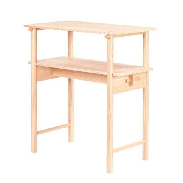 Black Fem Work Desk in Stained Black by Made by Choice For Sale - Image 8 of 9