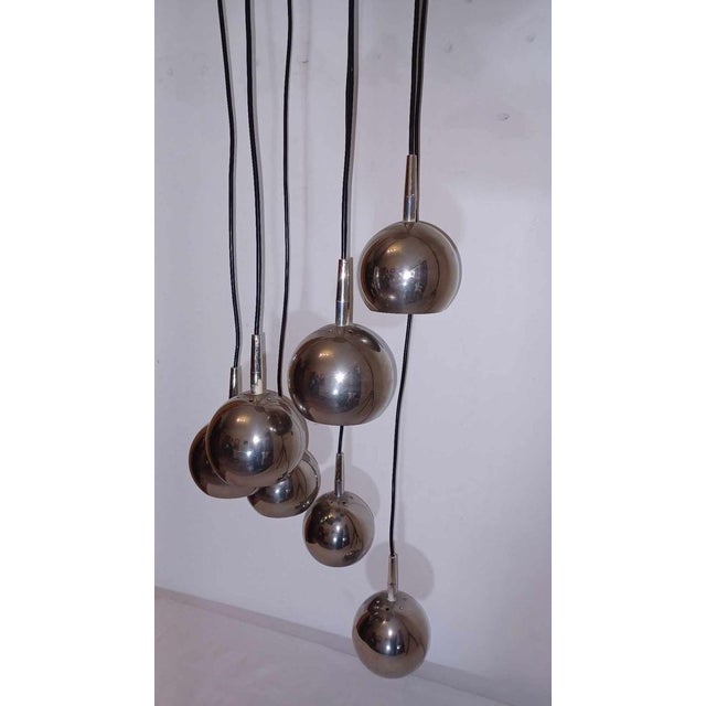 Space Age Cascade Lamp in Chrome, 1960s For Sale - Image 16 of 18