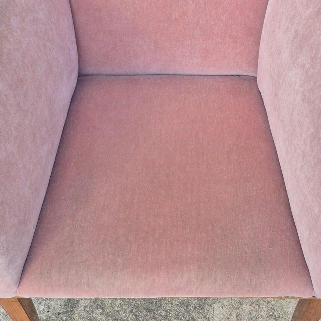 1990s 1990s Eliel Saarinen for Arkitektura Reproduction Cranbrook Saarinen House Arm Chair Art Deco Style For Sale - Image 5 of 12
