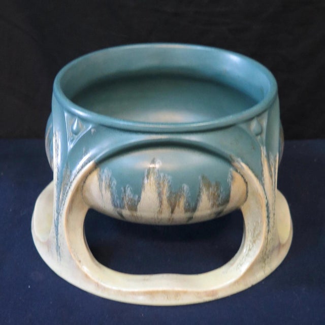 Ceramic Early 20th Century Continental Art Deco Pottery Centerpiece For Sale - Image 7 of 12