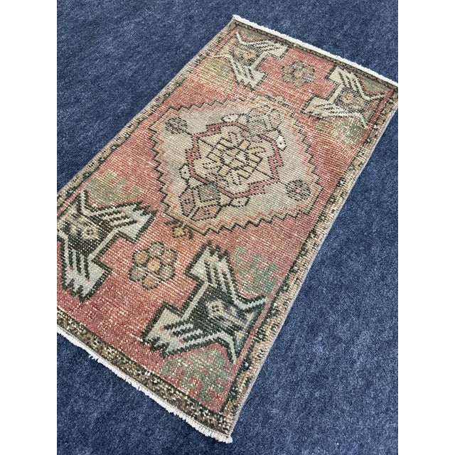 Early 21st Century Turkish Yastik Rug 1'8" x 2'10" For Sale - Image 5 of 5