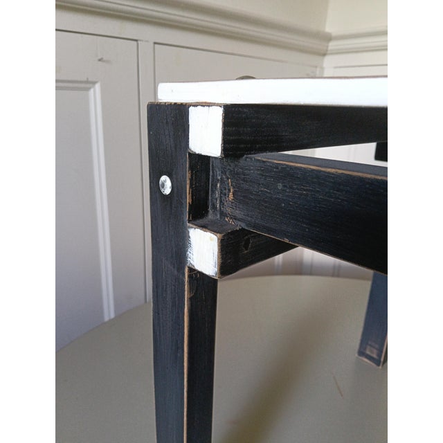 Gerrit Rietveld Military Stool by Gerrit Thomas Rietveld for Gerard Van De Groenekan, 1960s For Sale - Image 4 of 15