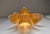Mid-Century Modern Vintage Murano Amber Felci Glass Wall Sconces, 1990s, Set of 2 For Sale - Image 3 of 18