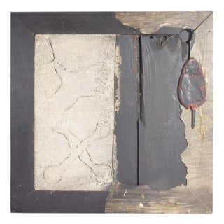 Found Object Wall Assemblage Signed by James Spencer Russell For Sale