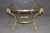Hollywood Regency 1960's Bronze Ramshead Maison Jansen Style Two Tier Coffee Table For Sale - Image 3 of 9