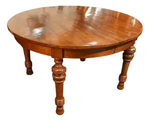 19th Century Extendable Round Dining Table