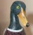 Vintage Lifesize Hand Carved Wood Folk Art Mallard Duck Decoy Sculpture Statue For Sale - Image 13 of 16