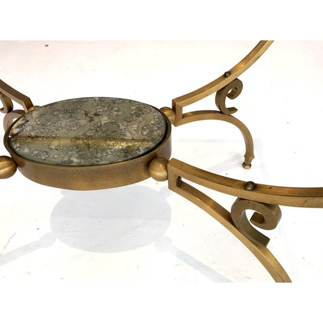 Arturo Pani Pair of Bronze Tables by Arturo Pani For Sale - Image 4 of 6