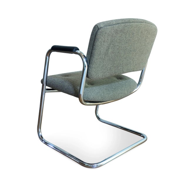 1980s 1980s Cantilever Office Chair For Sale - Image 5 of 11
