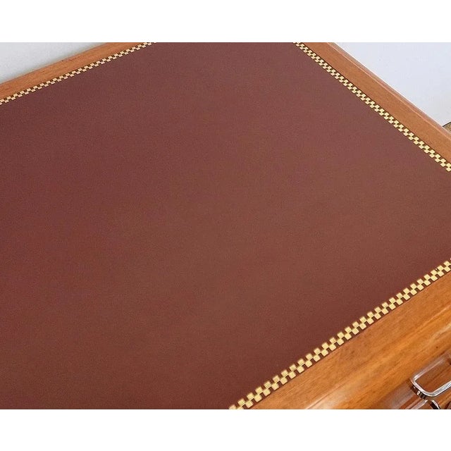 1940s Small Art Deco Desk, 1940s For Sale - Image 5 of 18