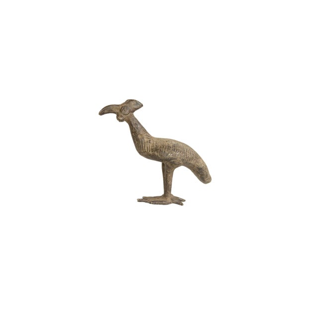 Vintage African Bronze Kori Bustard Bird For Sale In New York - Image 6 of 6