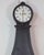 19th Century Swedish Mora Clock in Black Paint For Sale - Image 10 of 11