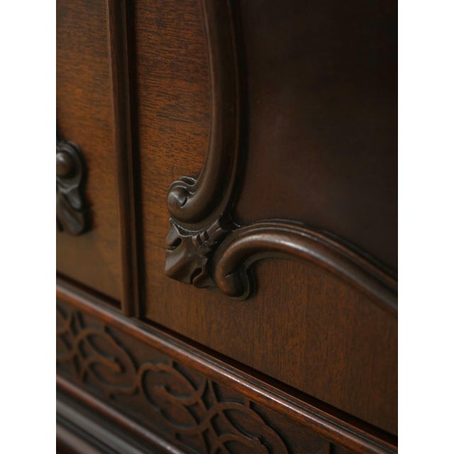 Henkel Harris Mahogany Large Document Secretary Desk For Sale - Image 16 of 18