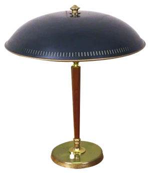 Swedish Art Deco Style Table Lamp By Bröderna Malmströms Metallvarufabrik Model no 2795, 1954