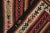 Textile 1950s Vintage Persian Kilim in Black and Red With Geometric Patterns, From Rug & Kilim For Sale - Image 7 of 8