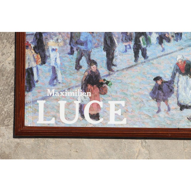 1986 Original Print "Le Quai Saint-Michel Et Notre-Dame", Maximilien Luce, Musée D'Orsay, Paris, France For Sale - Image 4 of 13