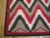 Early 20th Century Stupendous Small Light Grey Field With Tricolor Double Lozenges in a Geometric Design American Navajo Rug For Sale - Image 5 of 6