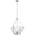 Lorino Large Lantern in Polished Nickel with Clear Glass Designer: Julie Neill Fixture Height: 34" Min. Custom Height: 55"...