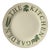 Late 20th Century Rare Wood & Sons, “The Kitchen Garden”, Plate, Green, Made in England For Sale