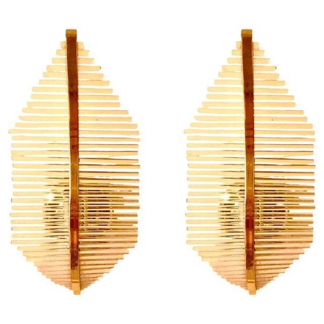 Gaetano Sciolari Murano Glass Wall Light by Gaetano Sciolari, Italy 1970s, Set of 6 For Sale - Image 4 of 12
