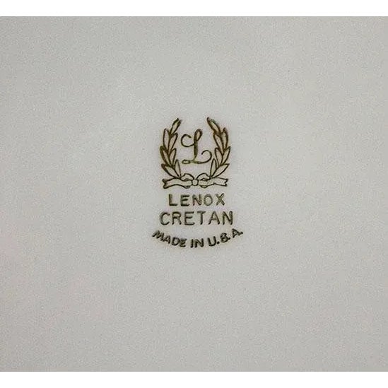 Lenox China Cretan Pattern Service for 8 Chairish