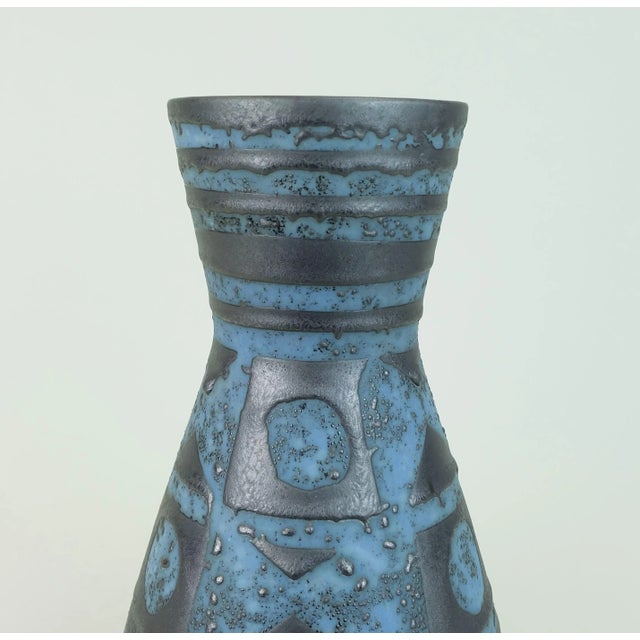 Mid century vase manufactured by Carstens Keramik in the early 1960s. Model 1218-29 with the famous decor "Ankara"....