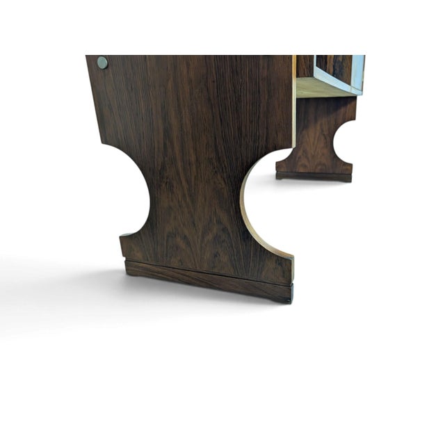 Vintage Mobile Bar in Teak, 1960s, Set of 4 For Sale - Image 12 of 18