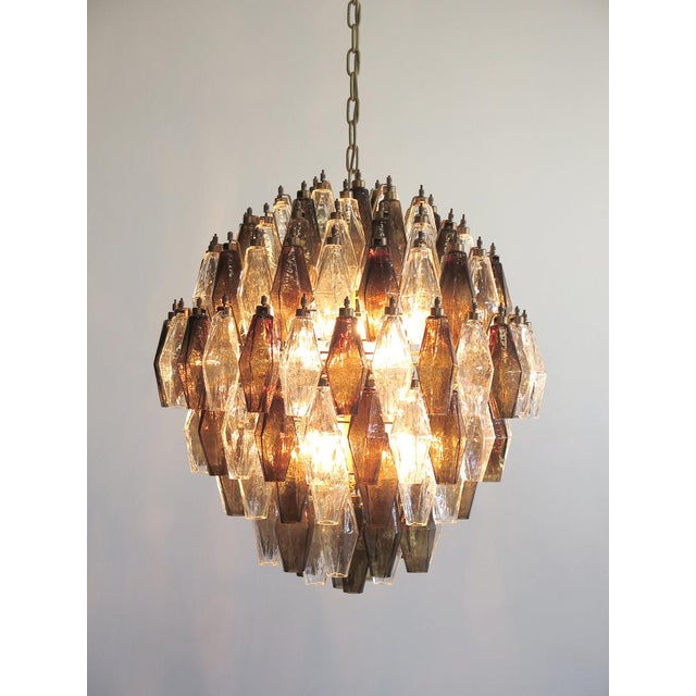 Spherical Murano Poliedri Candelier, 1990 For Sale - Image 10 of 15