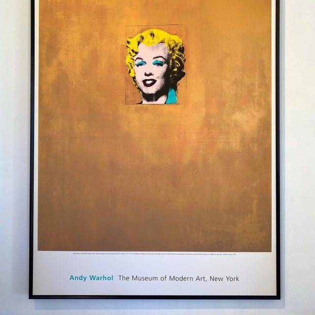 Gold Marilyn Monroe/ウォーホル/ポスター Andy Warhol: Gold Marilyn Monroe Print – MoMA Design Store