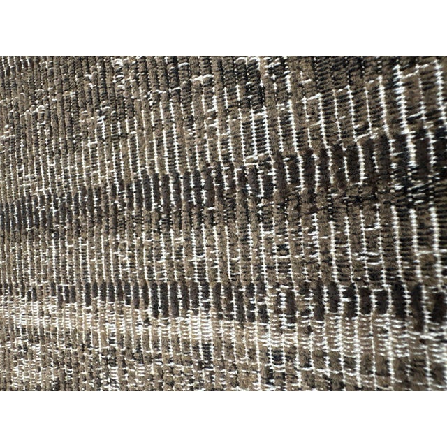 Textile Rh Restoration Hardware Ria Stripe Pillow Covers Set of 2 | 13" X 21" Lumbar | Burnt Caramel For Sale - Image 7 of 17