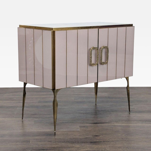 Italian Vintage Italian Wood Sideboard For Sale - Image 3 of 10