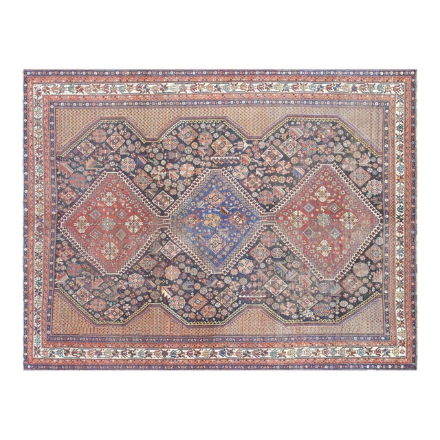 1920s Persian Shiraz Rug For Sale
