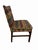 Brown Vintage Dunbar Style Geometric Upholstered Dining Chairs - Set of 6 For Sale - Image 8 of 9