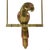 1970s Sergio Bustamante Brass & Copper Parrot For Sale - Image 5 of 9