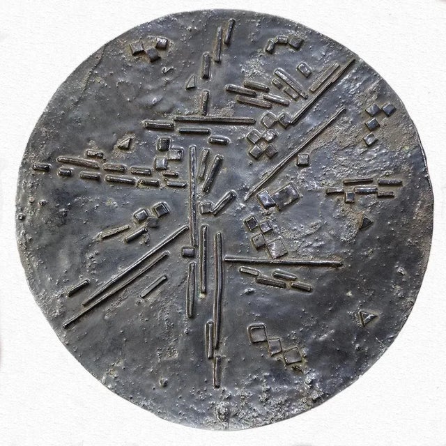 Galaxy Terracotta Sculpture by Angelo Rinaldi, 1998 For Sale - Image 10 of 10