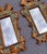 Late Nineteenth Century Italian Rococo Hand Carved Wood Gilded Gold Ornate Florentine Mirrors With Cherubs and Lions, a Pair For Sale - Image 6 of 12