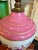 Antique French Pink Opaline Floral Lamp For Sale - Image 4 of 18