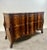 French Provincial John Widdicomb French Provincial Bombe Serpentine Burl Walnut Commode Dresser For Sale - Image 3 of 13