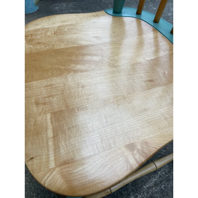Mid 20th Century Mid-Century, Maple Windsor Chair For Sale - Image 12 of 13