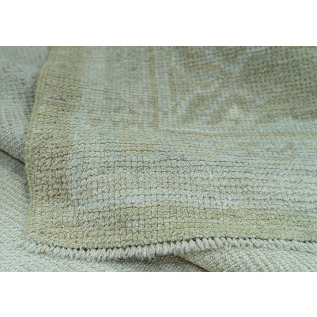 Turkish Oushak Rug 2'6" x 34'5" #20238 For Sale In Houston - Image 6 of 8