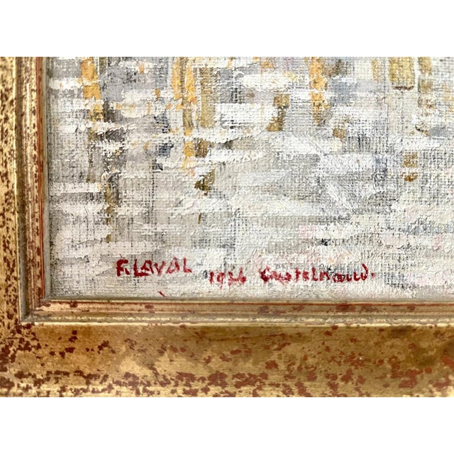 Fernand Laval, Oil on Canvas, Framed For Sale - Image 6 of 10