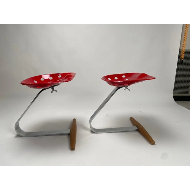 Set of Sharecropper Stools by Achille & Pier Giacomo Castiglioni, 1970s For Sale - Image 6 of 8