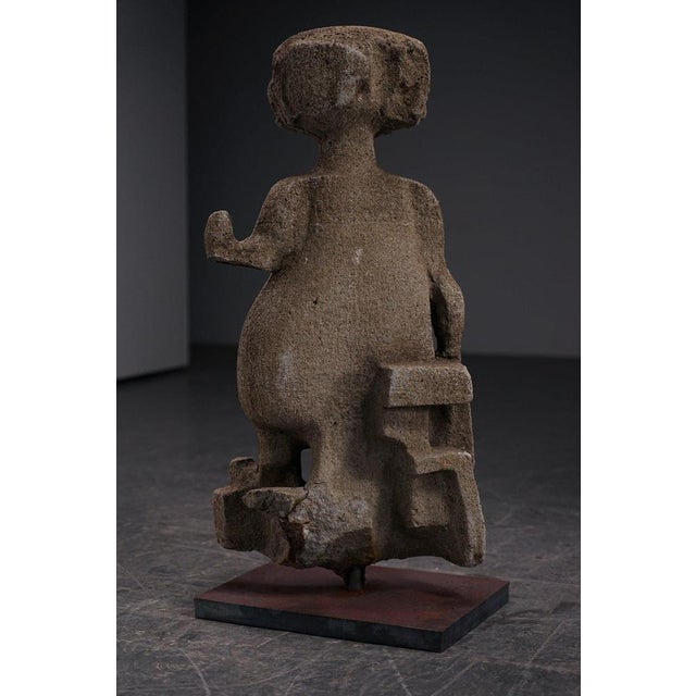 Gray Pol Spilliaert, Abstract Sculpture, Concrete For Sale - Image 8 of 17