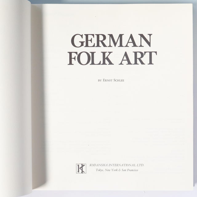 Paper 1980 “German Folk Art” by Ernst Schlee First Edition Illustrated Art Book For Sale - Image 7 of 16