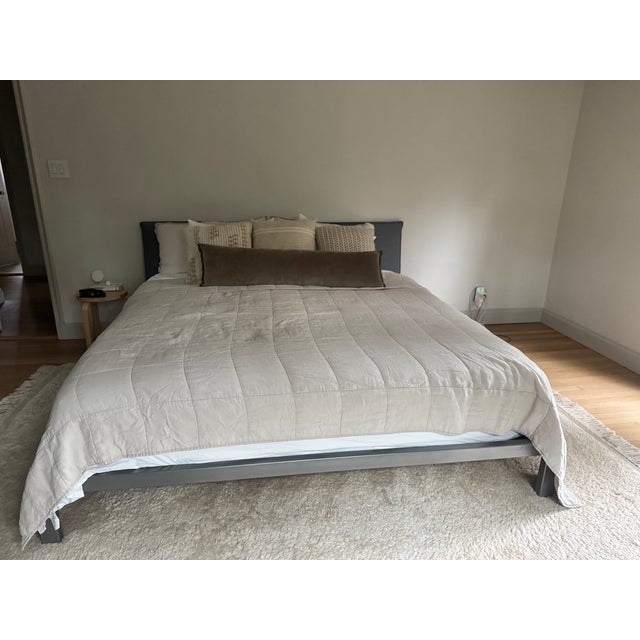 Abc Carpet and Home King Bed For Sale - Image 9 of 12