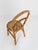Gold Mid-Century Italian Bent Bamboo and Vienna Cane Dining Chairs, 1960s, Set of 5 For Sale - Image 8 of 18