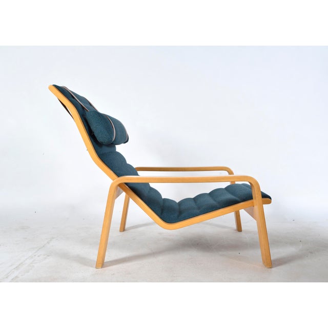 Mid-Century Modern Pulkka Lounge Chairs by Ilmari Lappalainen for Asko, Finland, 1960s, Set of 2 For Sale - Image 9 of 18