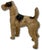 Very Rare Oversize 1930s Hubley #387 Standing Full Figure Fox Terrier Cast Iron Dog Doorstop - 10 Inches Tall X 12 Inches Long For Sale - Image 12 of 18