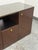 Modern Lily Jack Walnut Bespoke Credenza + Glass Top For Sale - Image 3 of 12